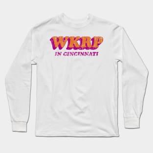 WKRP Turkey Drop Artwork Long Sleeve T-Shirt